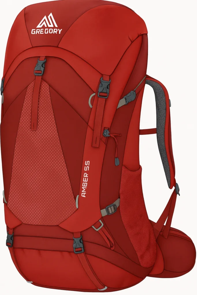 Gregory Amber 55L - hiking backpack for women