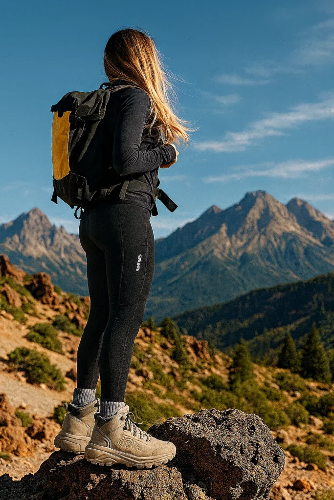 leather womens hiking boots - Hoka Kaha 3 GTX